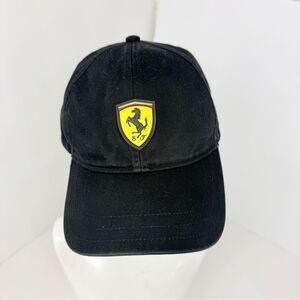 Ferrari x Puma F1 Racing Motorsport Black Yellow Tefosi Fan Ball Cap